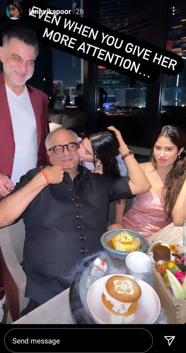 Janhvi And Khushi Pen Adorable Birthday Posts For Boney Kapoor