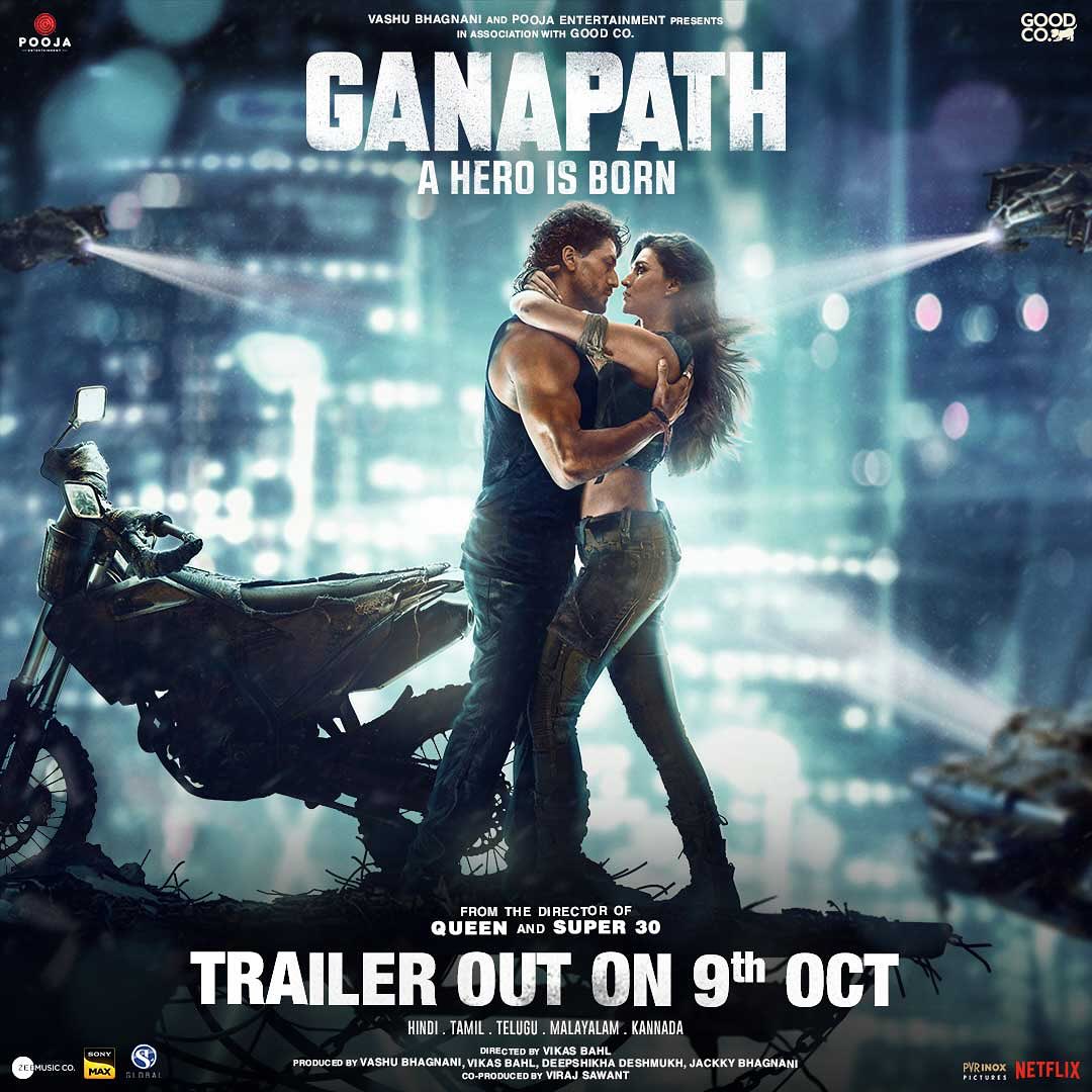 Ganapath Tiger Shroff Shares A New Poster Of The Upcoming Action