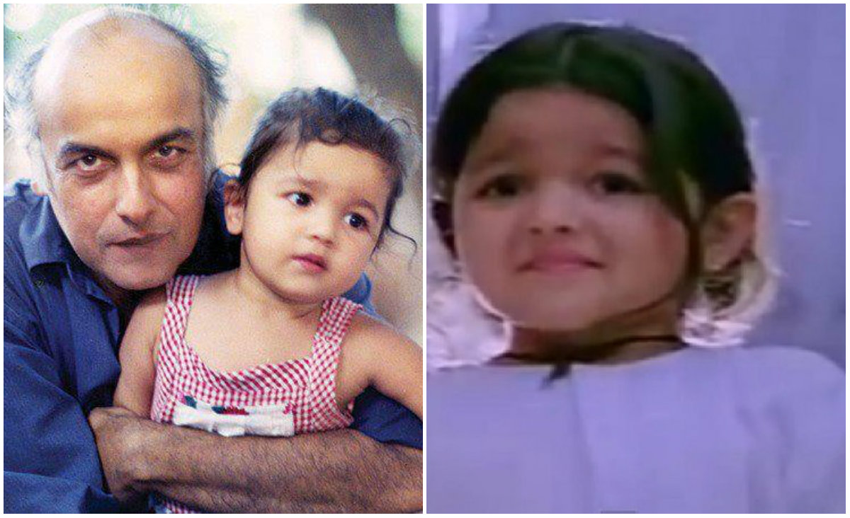 Cute Childhood Pictures Of Alia Bhatt | Bollywood Bubble