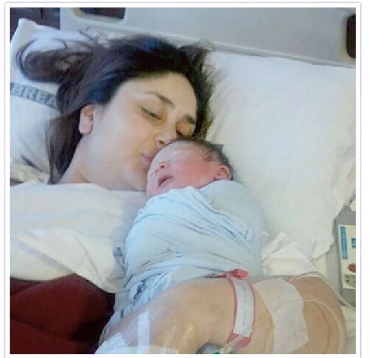 Busted! The viral picture of Kareena Kapoor Khan with baby Taimur is