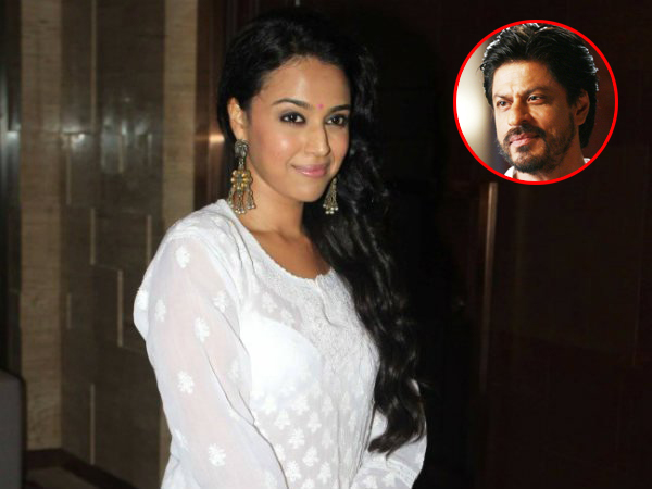 What! Swara Bhaskar was asked to play Shah Rukh Khan's mother in one of