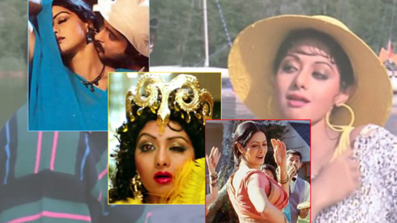 9 Iconic Sridevi Songs That Prove Why She Was Called The First Female Superstar Of India Bollywood Bubble 9 iconic sridevi songs that prove why