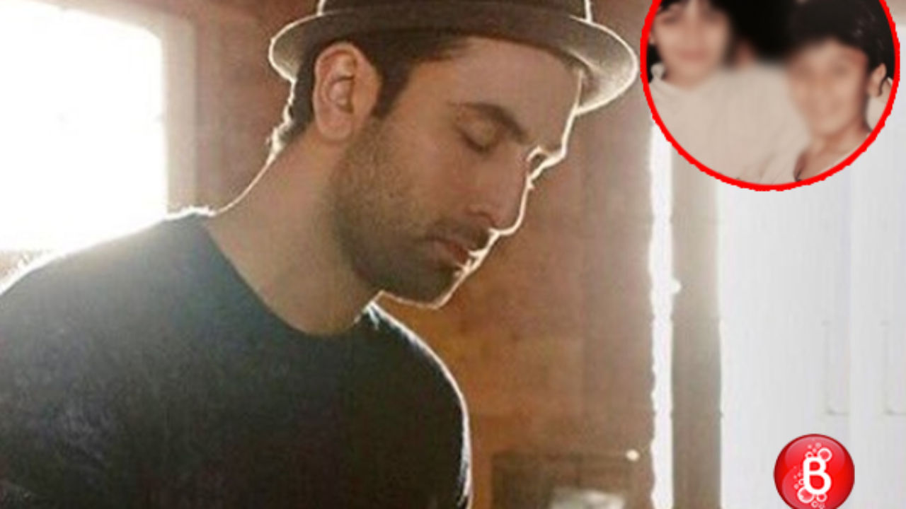 Ranbir Kapoor S Childhood Picture Proves That He Was A Born Star Bollywood Bubble