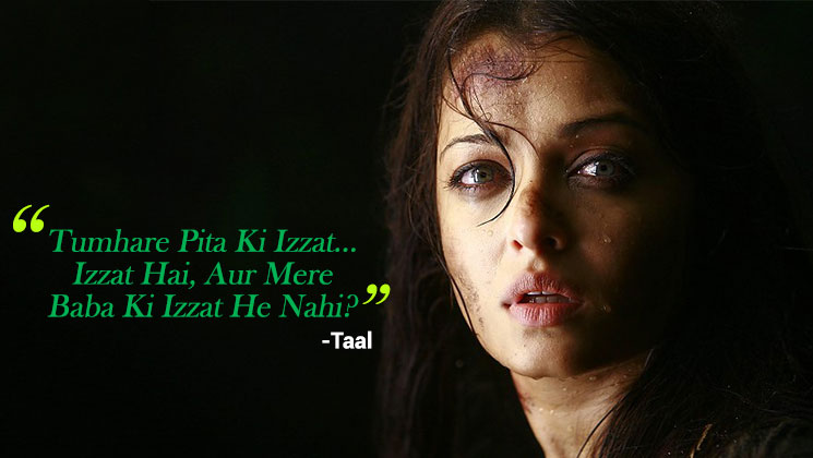 taal movie dialogues