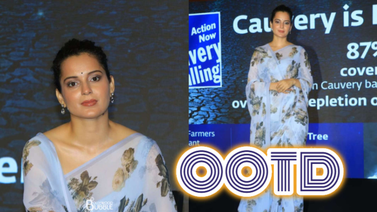 Kangana Ranaut Shows How To Enhance Your Wardrobe With A Saree