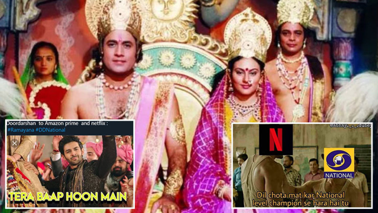 Ramayan S Re Telecast On Doordarshan Kickstarts A Meme Fest Bollywood Bubble