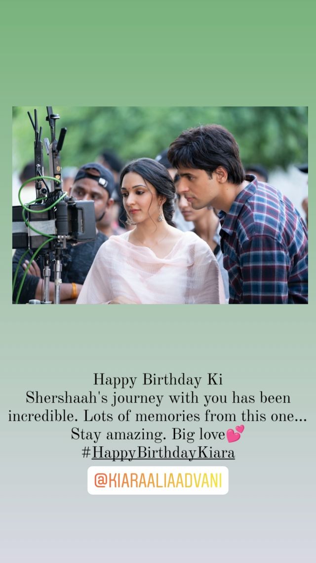 On Kiara Advani's birthday, rumoured BF Sidharth Malhotra sends 'big ...