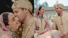 sidharth malhotra, kiara advani, sidharth kiara wedding first photos,