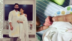 mohit raina, mohit raina aditi sharma, mohit raina welcomes baby girl,