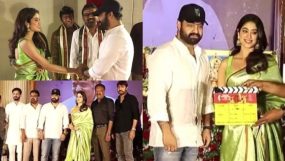 janhvi kapoor at ntr 30 launch,