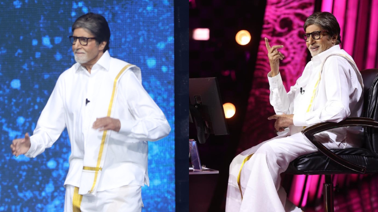 Kaun Banega Crorepati 15: Amitabh Bachchan Enjoys Decking Up In Veshti ...