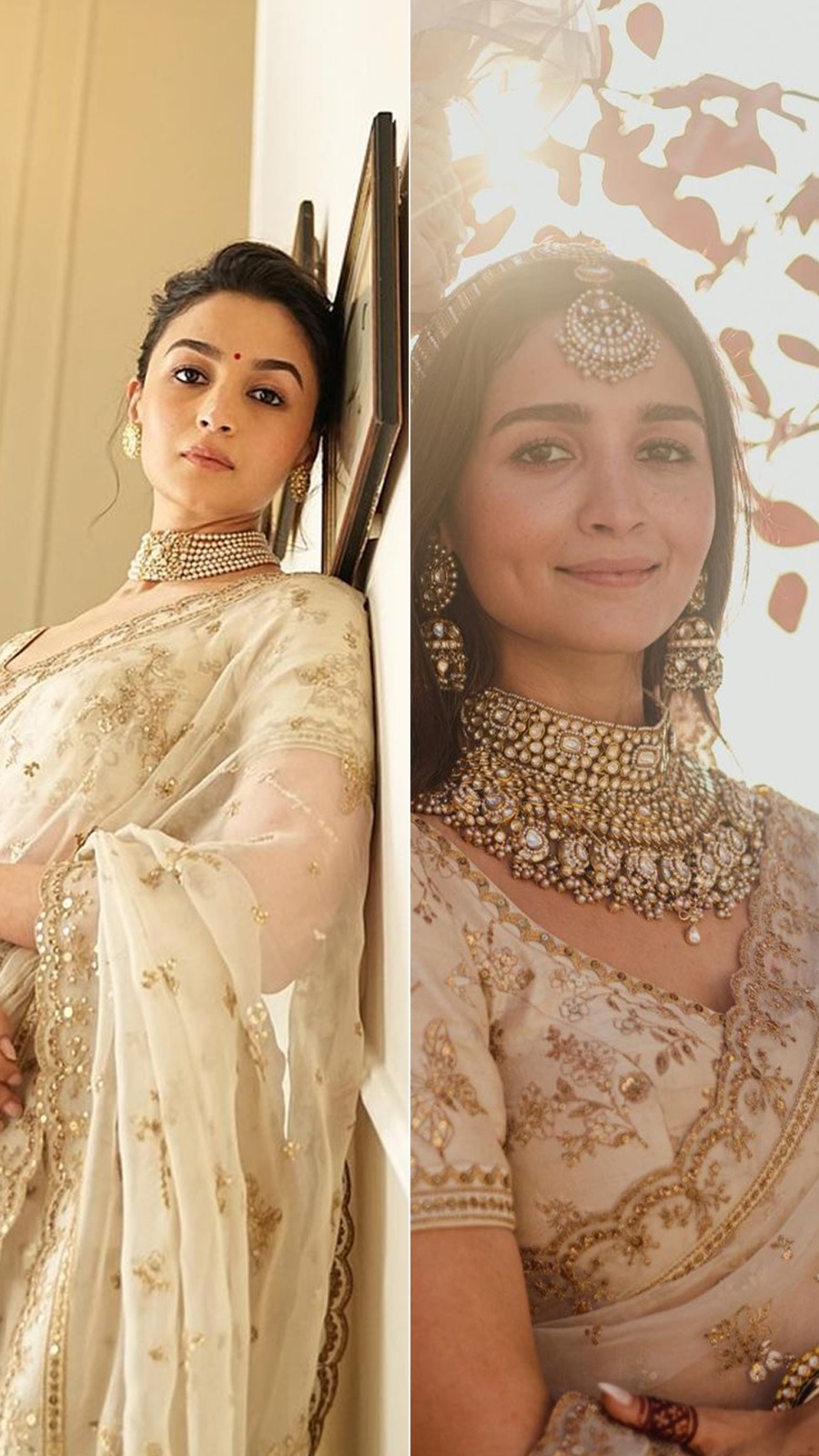 Alia Bhatt's Gorgeous Saree Looks For Summer Wedding