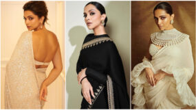 deepika padukone, deepika padukone saree looks, deepika padukone sarees