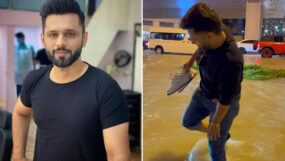 rahul vaidya, rahul vaidya dubai floods