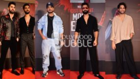 kill, kill screening, kill celeb screening, vicky kaushal, lakshya, raghav juyal, munawar faruqui, sunny kaushal, siddhant chaturvedi,