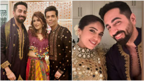 ayushmann khurrana, bhumi pednekar, karan johar