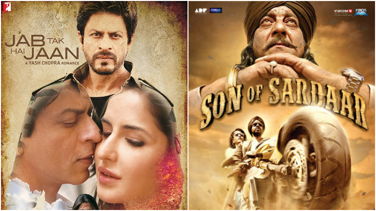 jab tak hai jaan, son of sardar, box office clash