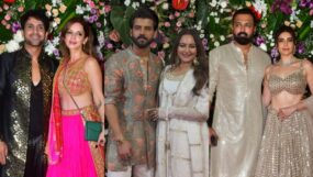 sonakshi sinha, zaheer iqbal, sussanne khan, arslan goni, ekta kapoor, ekta kapoor diwali party, ekta kapoor diwali party 2024,