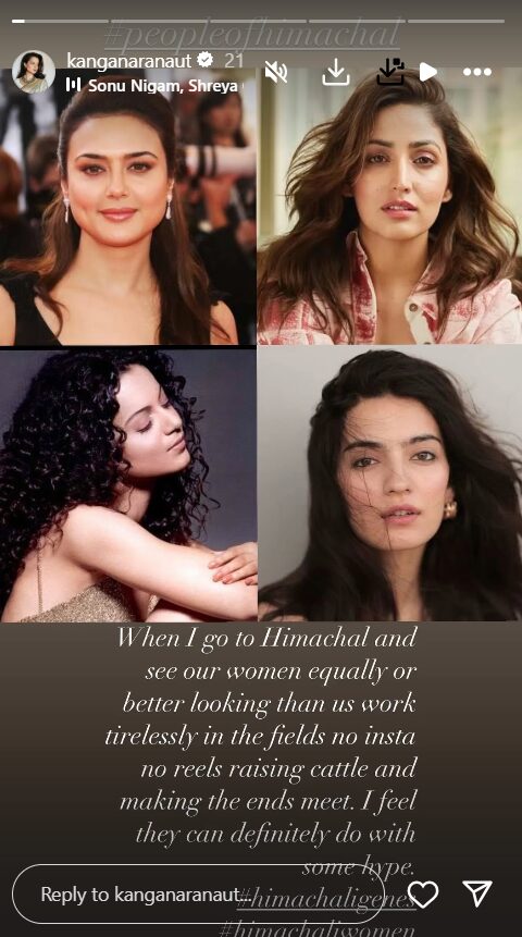 kangana ranaut, preity zinta, yami gautam, pratibha ranta, 