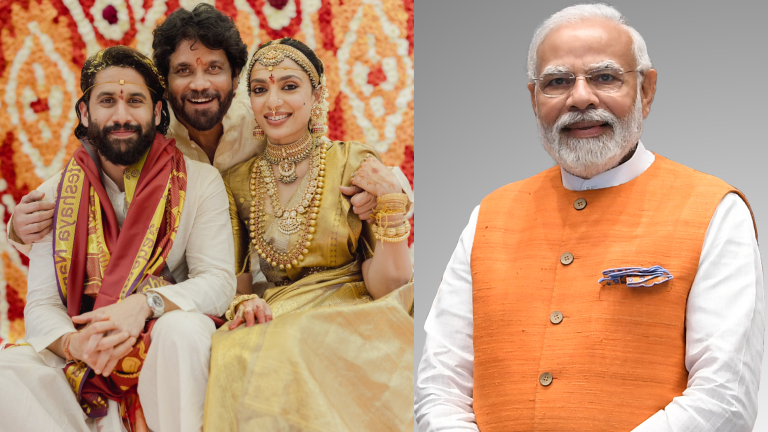 nagarjuna, naga chaitanya, sobhita dhulipala, pm modi,