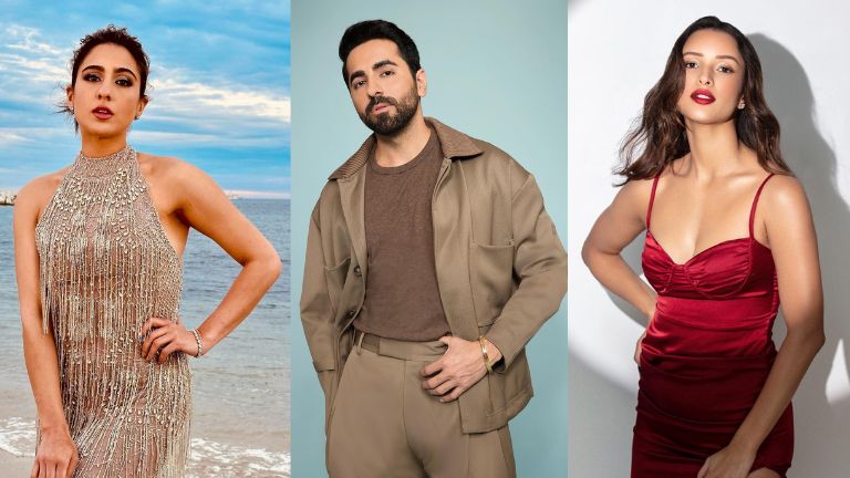 ayushmann khurrana, sara ali khan, triptii dimri