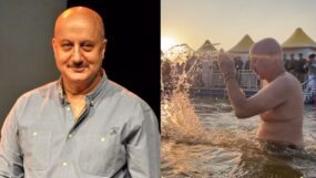 anupam kher, anupam, kumbh mela, kumbh, anupam kher,