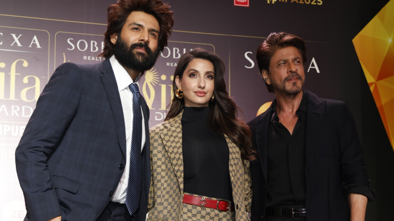 iifa, iifa 2025, shah rukh khan, kartik aaryan, nora fatehi,