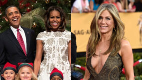 jennifer aniston, barack obama, michelle obama,