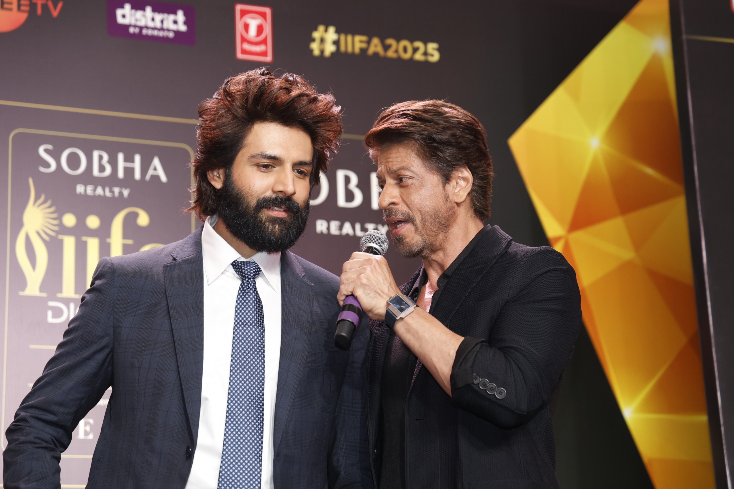 iifa, iifa 2025, kartik aaryan, shah rukh khan,