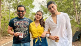 saif ali khan, sara ali khan, ibrahim ali khan,