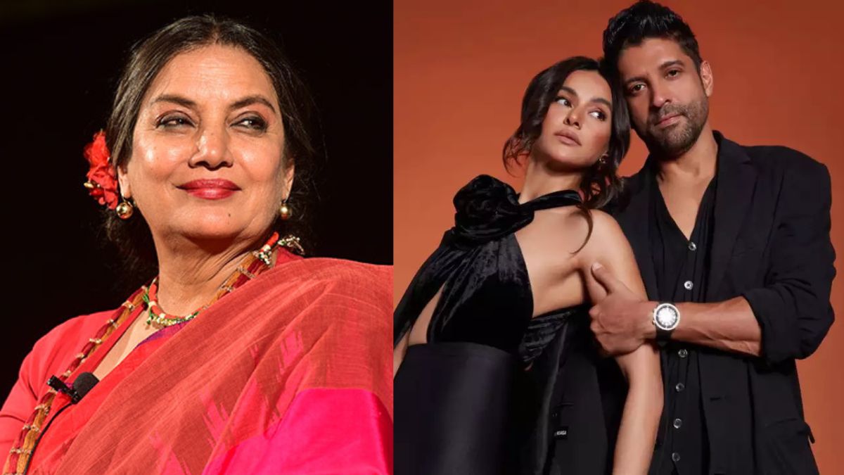 shabana azmi, farhan akhtar, shibani dandekar, farhan shibani dandekar first child, farhan shibani pregnant, farhan and shibani first child,