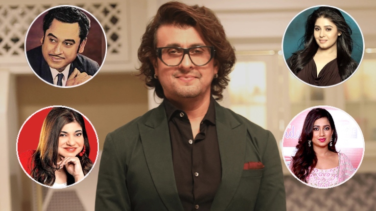 sonu nigam, kishore kumar, alka yagnik, sunidhi chauhan, shreya ghoshal,