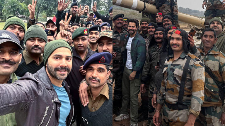 varun dhawan, army day,