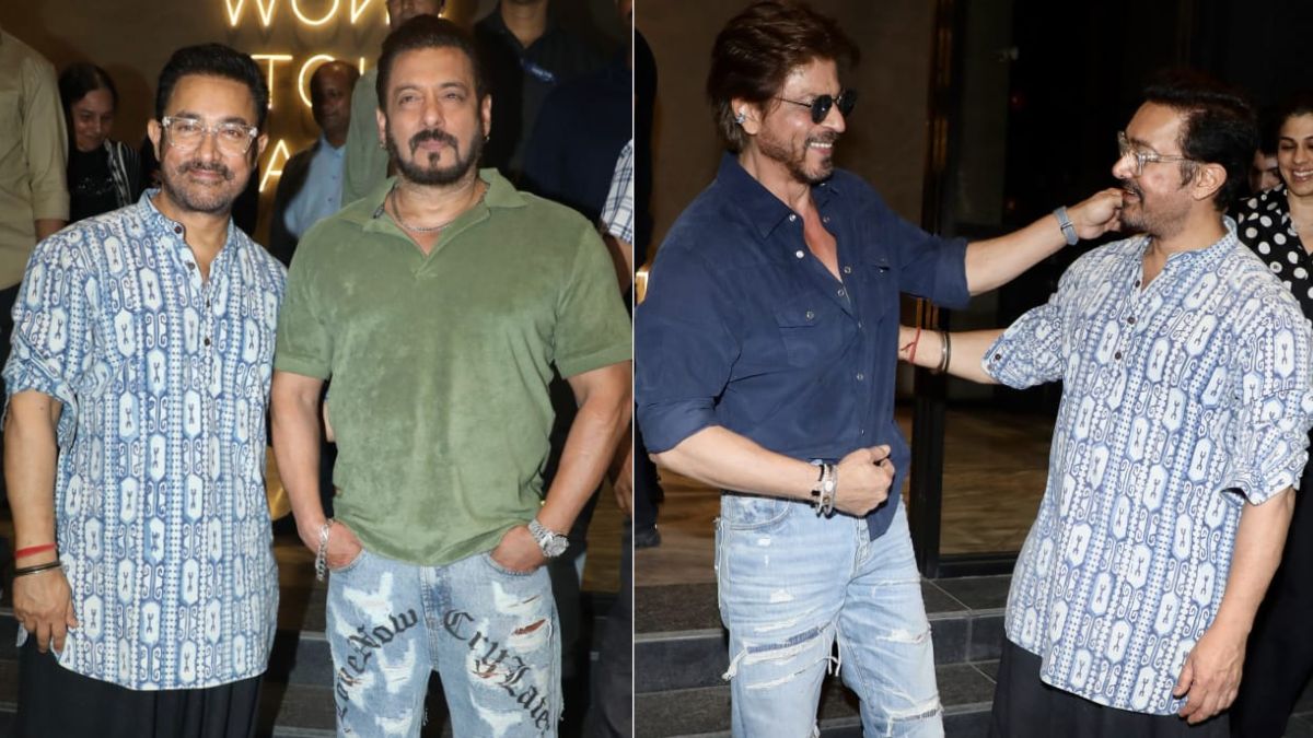 aamir khan reunites with shah rukh khan, salman khan, junaid khan, khushi kapoor, loveyapa