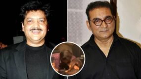 abhijeet bhattacharya, udit narayan, udit kissing video, udit kiss row, udit narayan kiss, abhijeet,