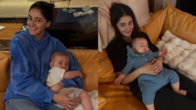 ananya panday, river, alanna panday, ananya panday with her nephew