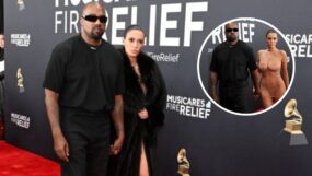 grammys 2025, bianca censoris, grammy, naked appearance, kanye west, kanye,