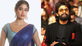 janhvi kapoor, allu arjun,