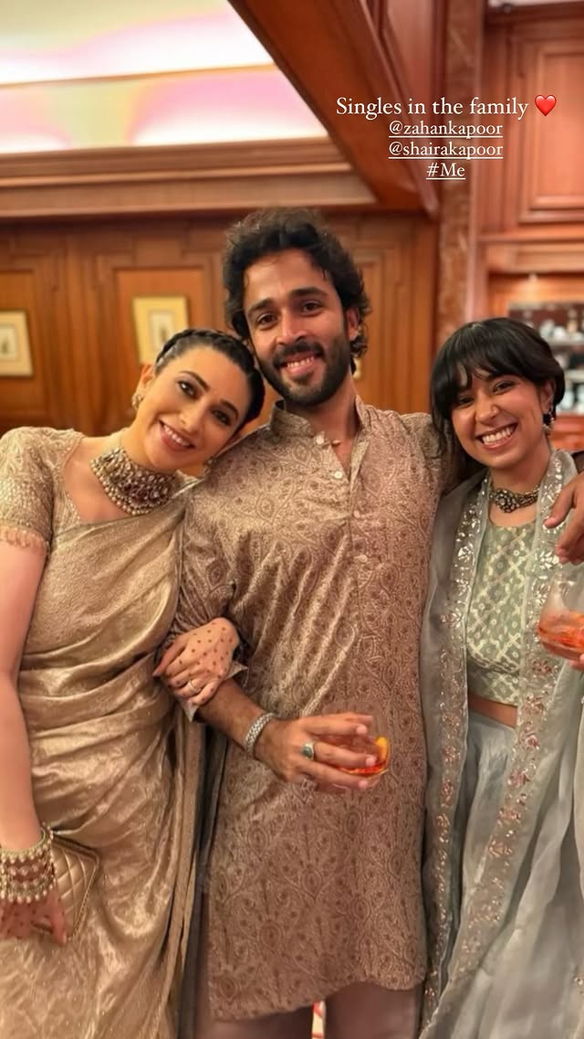 Karisma Kapoor at Aadar Jain and Alekha Advani's wedding