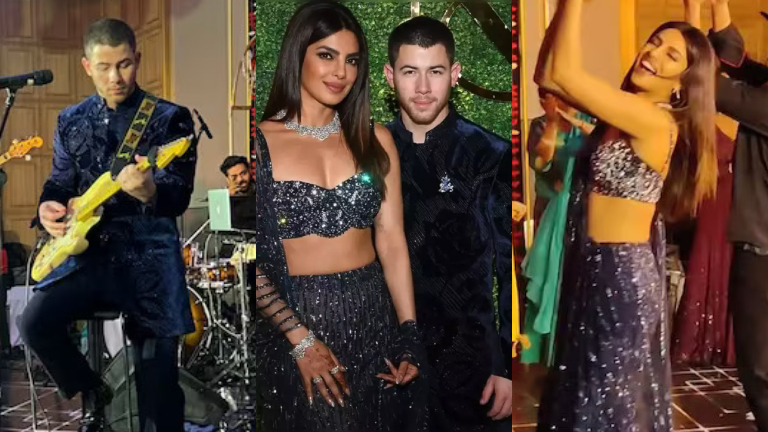 priyanka chopra, nick jonas, siddharth chopra sangeet,