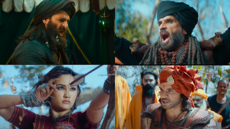 Suniel Shetty, Sooraj Pancholi, Vivek Oberoi, Akanksha Sharma