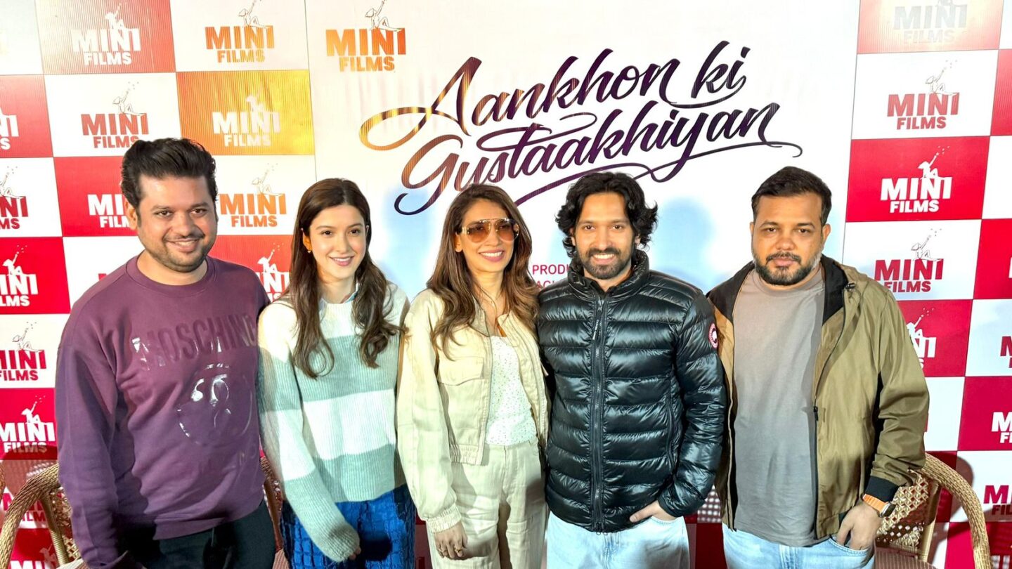 vikrant massey, vikrant, shanaya, shanaya kapoor, mini films, aankhon ki gustaakhiyan