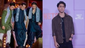 aaryan khan, shah ruk khan, aamri khan, saalman khan collage