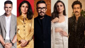 akshay kumar, kareena kapoor khan, ajay devgn, parineeti chopra, vicky kaushal,